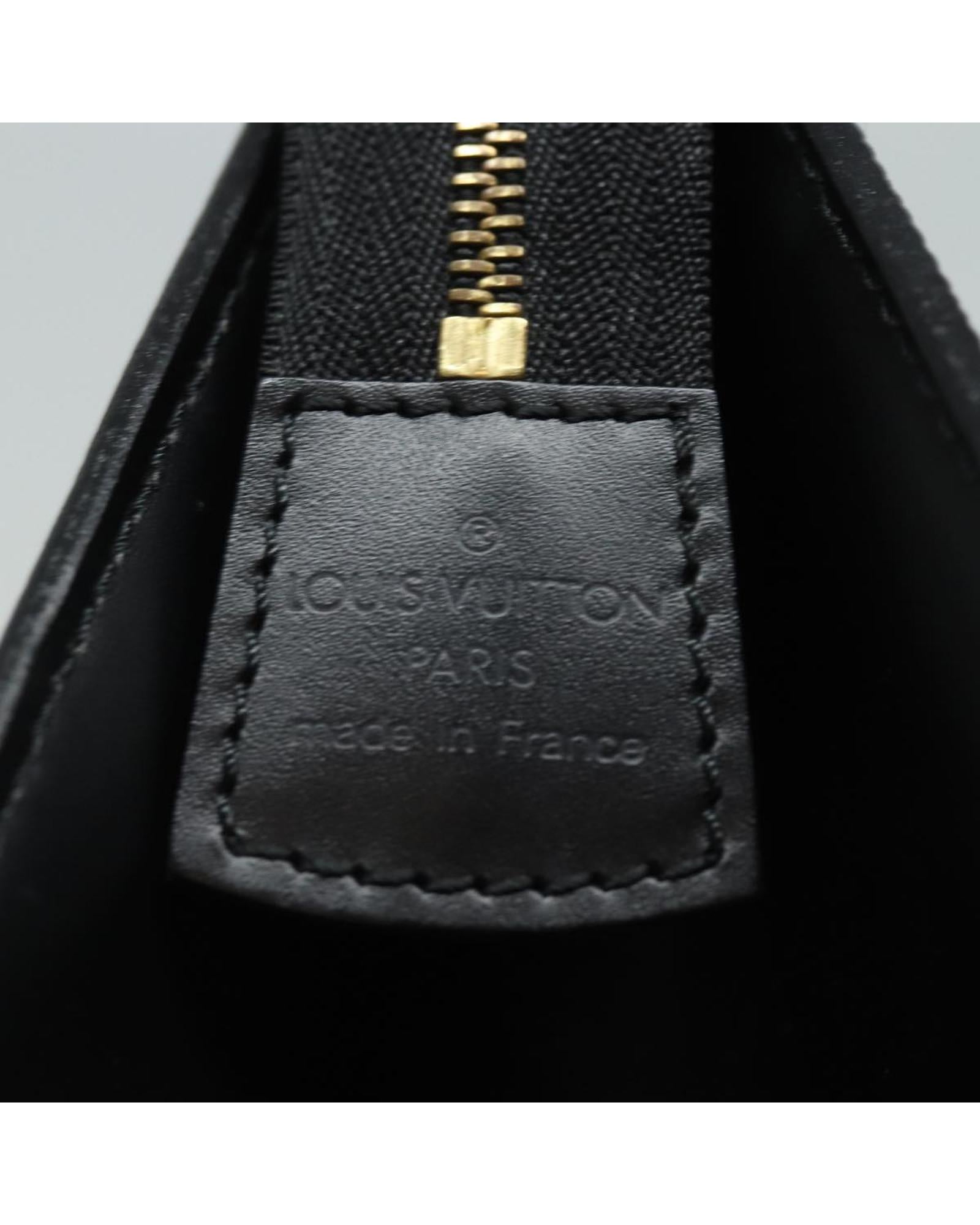 Epi Leather Clutch Bag with Textured Finish - Handbags, Wallets & Cases - 9