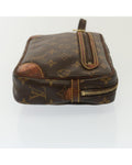 Monogram Canvas Clutch Bag with Zip Closure - Handbags, Wallets & Cases - 3