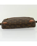 Monogram Canvas Clutch Bag with Zip Closure - Handbags, Wallets & Cases - 5