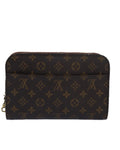 Monogram Canvas Clutch Bag with  Vintage Appeal - Handbags, Wallets & Cases - 2