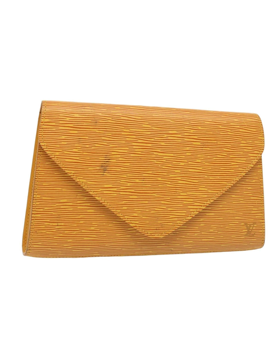 Epi Art Deco Clutch Bag with Button Closure - Handbags, Wallets & Cases