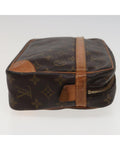 Monogram Canvas Clutch Bag with Multiple Pockets - Handbags, Wallets & Cases - 4