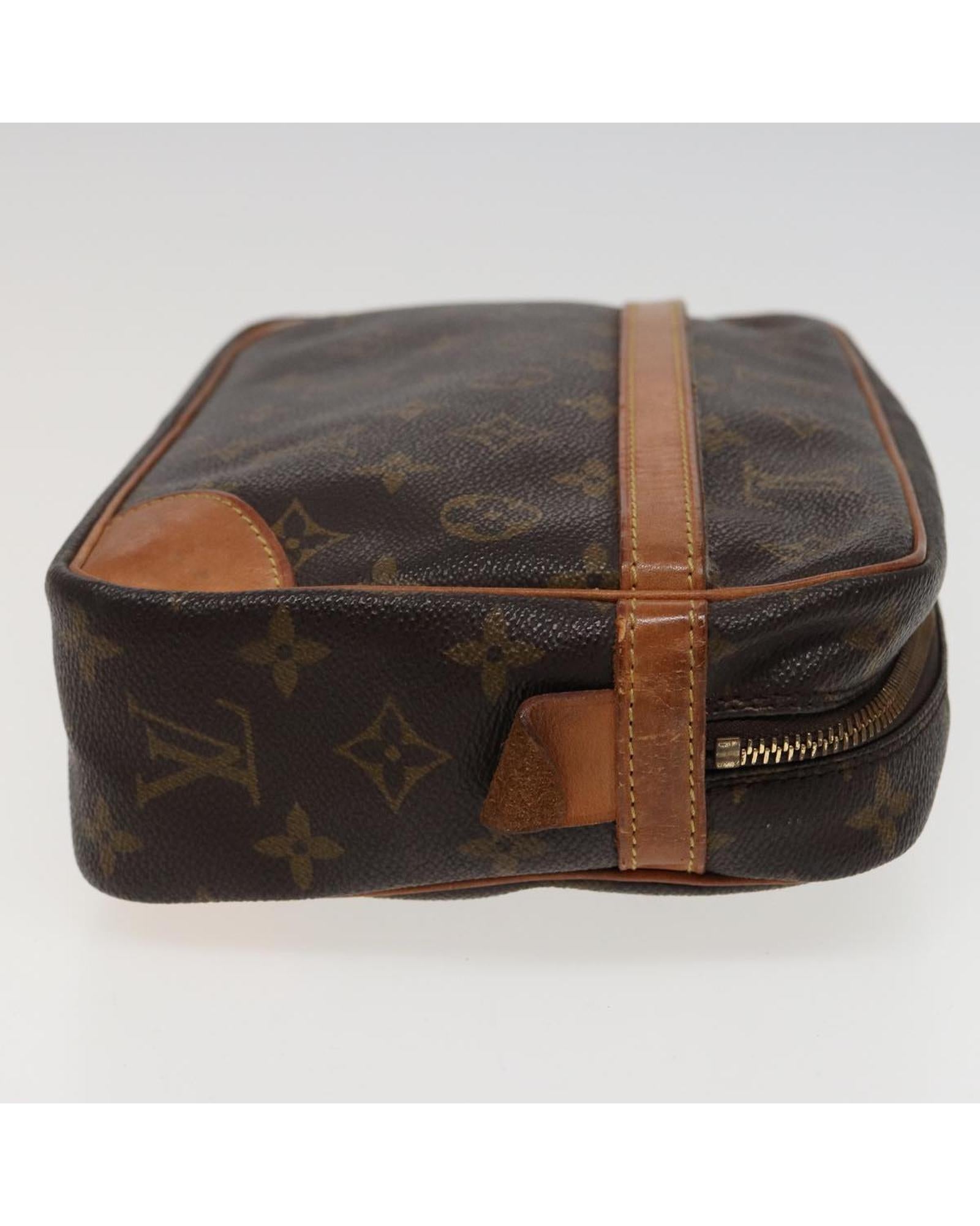 Monogram Canvas Clutch Bag with Multiple Pockets - Handbags, Wallets & Cases - 4