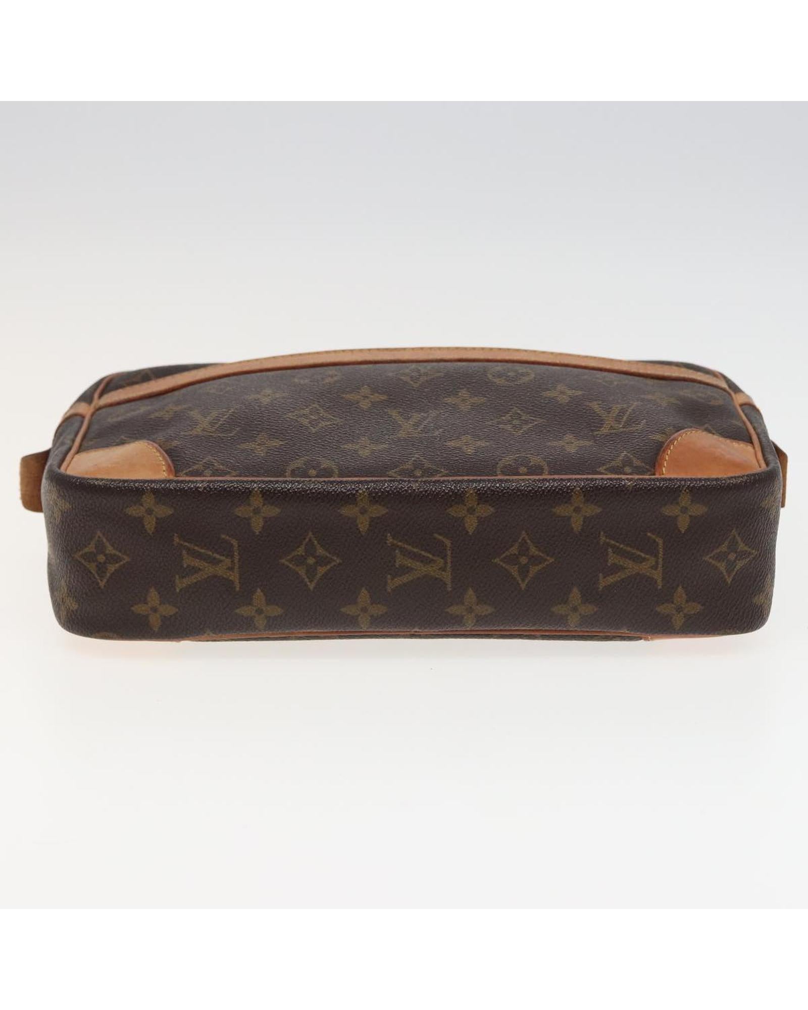 Monogram Canvas Clutch Bag with Multiple Pockets - Handbags, Wallets & Cases - 6