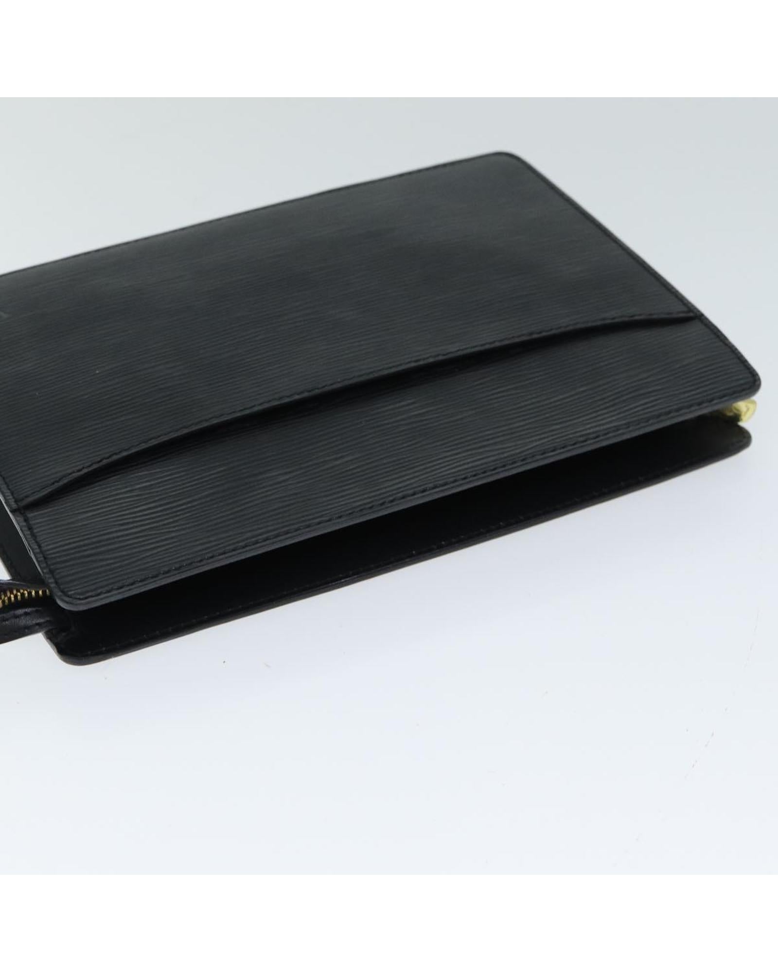 Epi Leather Pochette Homme Clutch Bag - Handbags, Wallets & Cases - 5