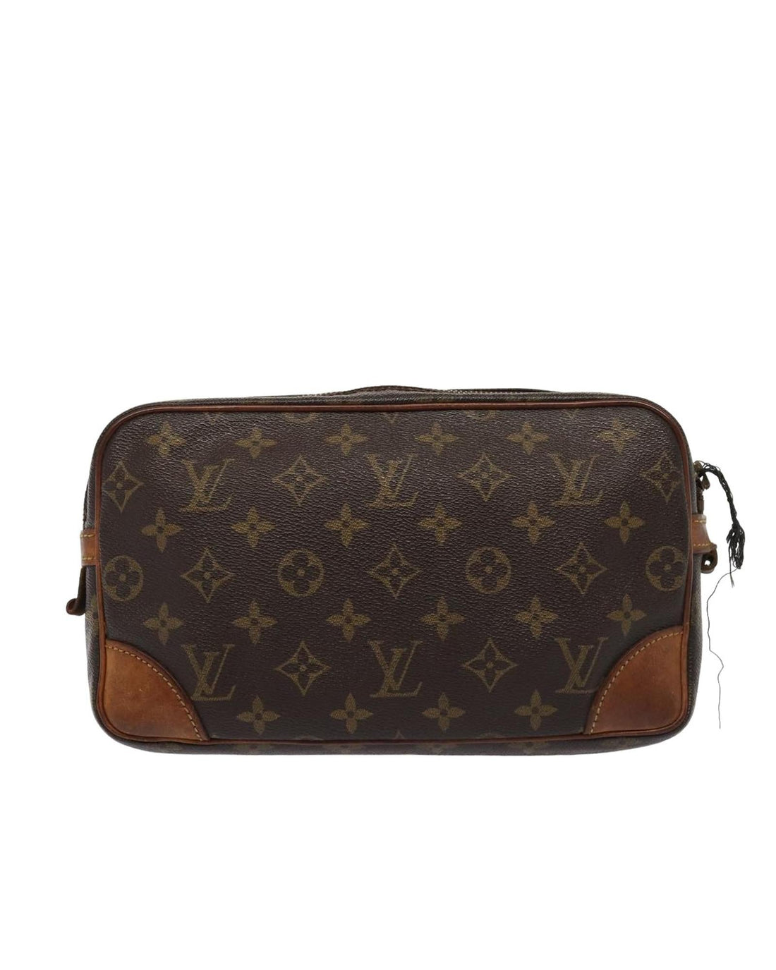 Vintage Monogram Canvas Clutch Bag with Strap - Handbags, Wallets & Cases