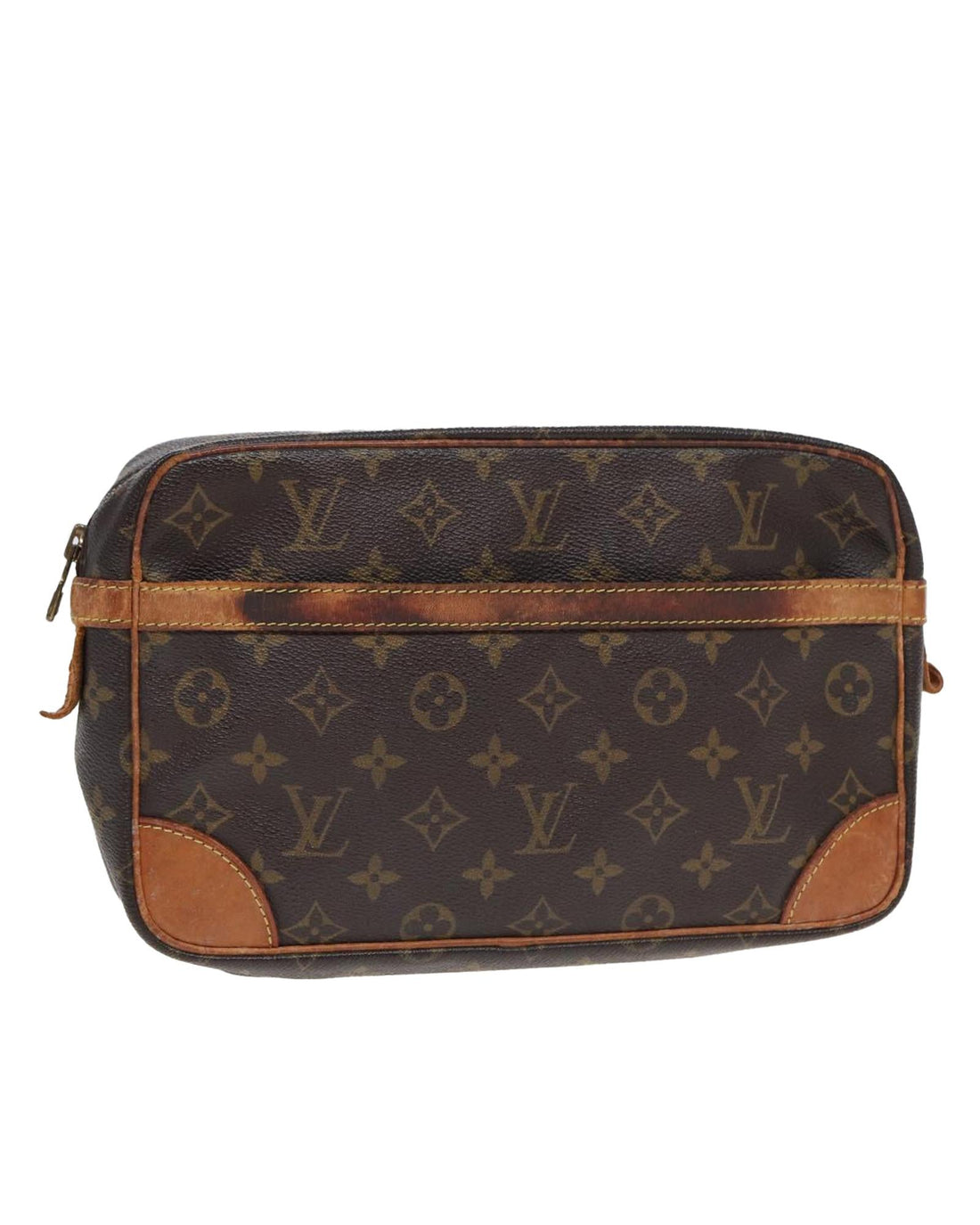Monogram Canvas Clutch Bag with Fragrance Smell and Signs of Wear - Handbags, Wallets & Cases