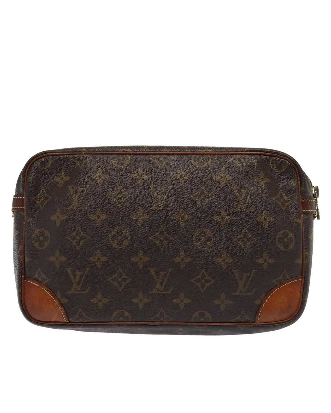 Monogram Canvas Clutch Bag with French Craftsmanship - Handbags, Wallets & Cases