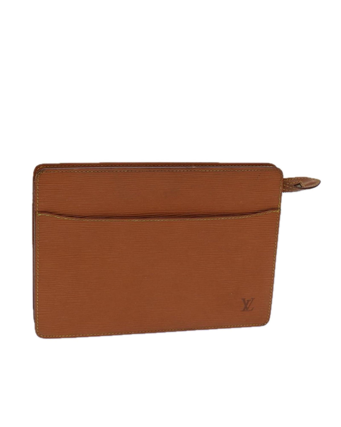 Epi Leather Pochette Homme Clutch Bag with Gold Zip - Handbags, Wallets & Cases