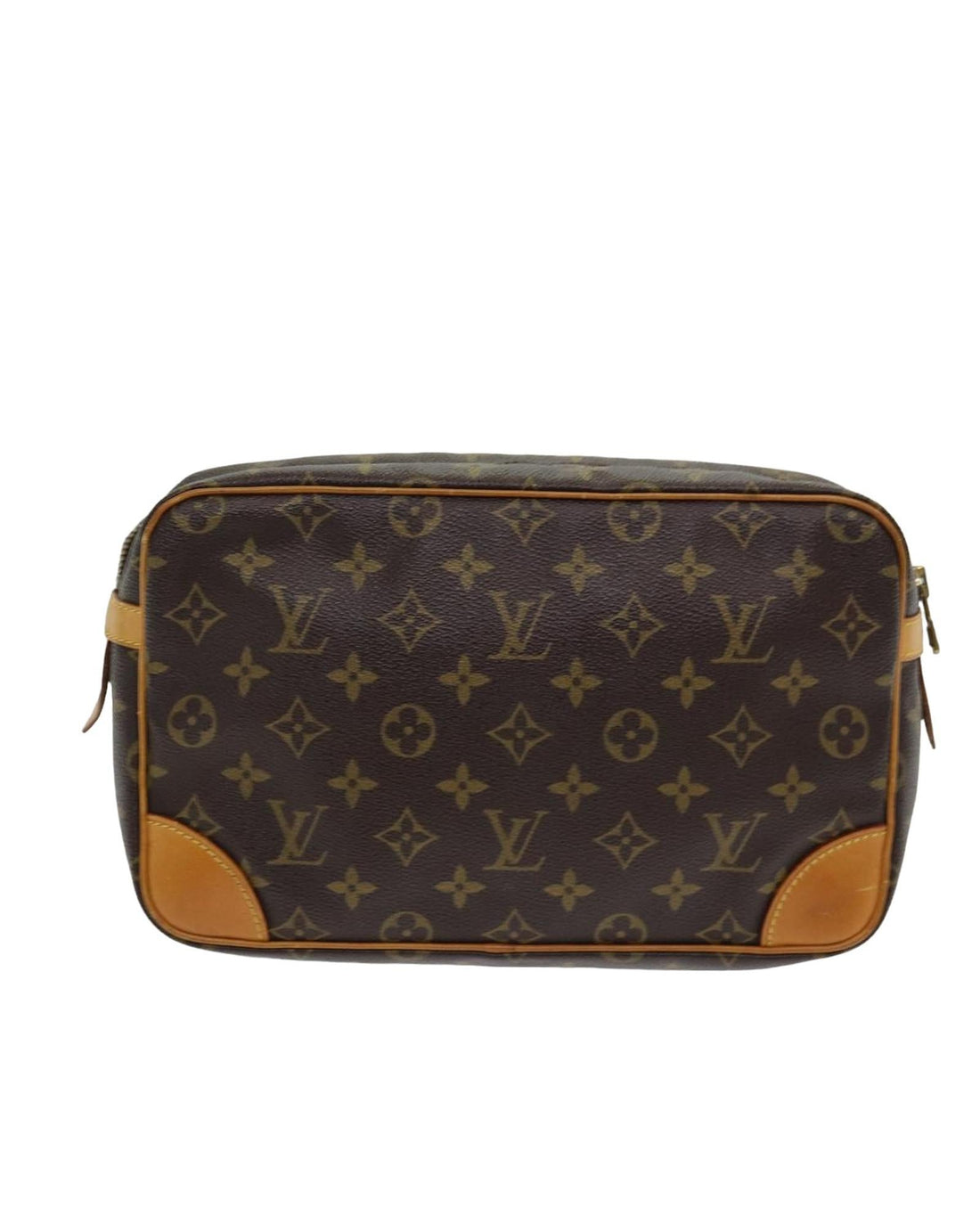 Monogram Canvas Clutch Bag with Multiple Pockets - Handbags, Wallets & Cases