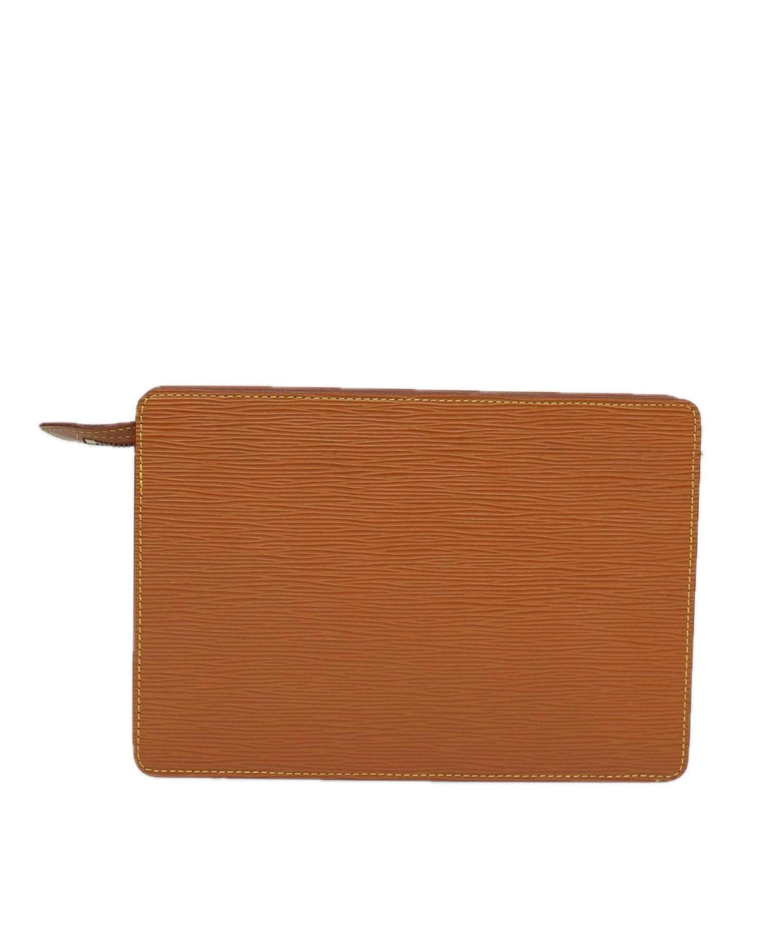 Epi Leather Pochette Homme Clutch Bag with Gold Accents - Handbags, Wallets & Cases