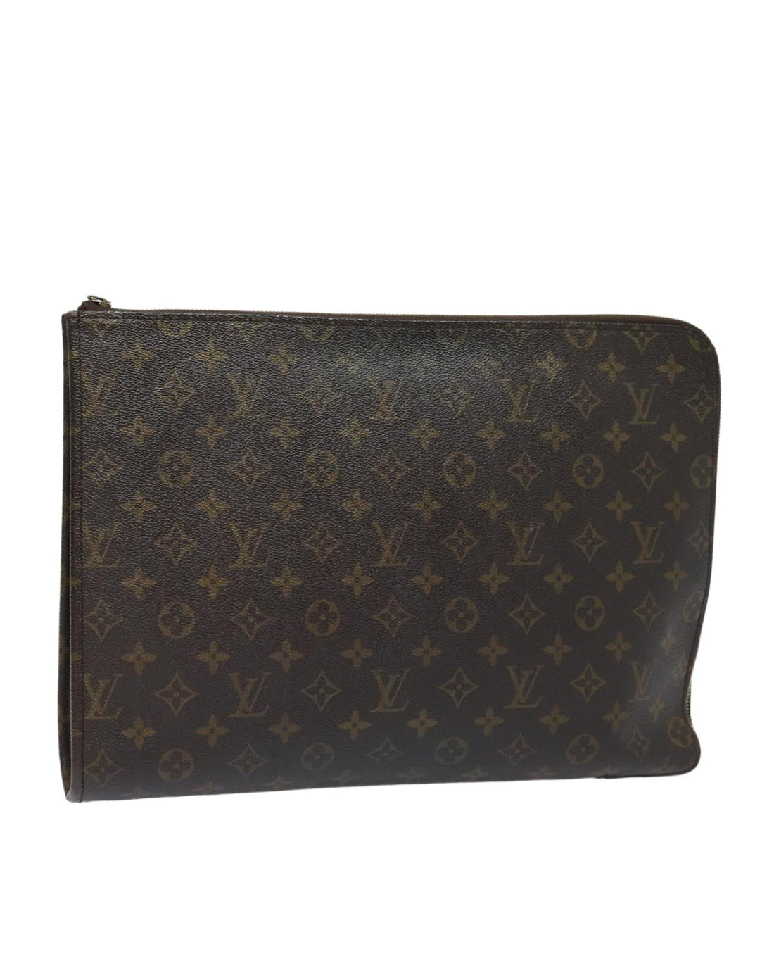 Monogram Canvas Clutch Bag with Document Holder - Handbags, Wallets & Cases