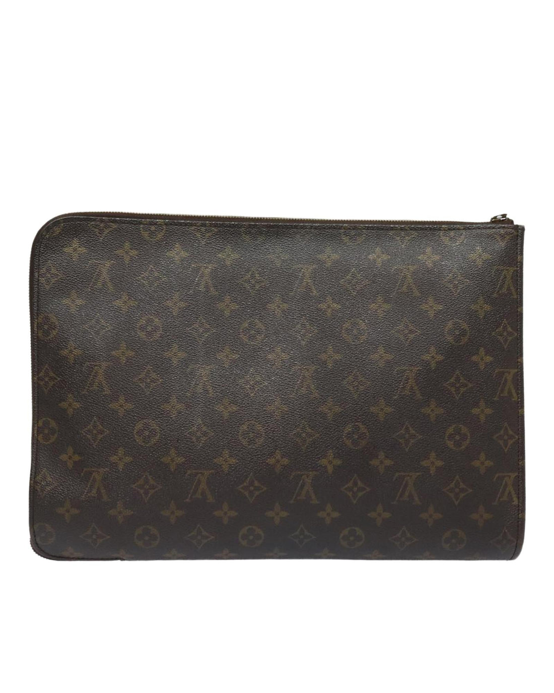 Monogram Canvas Clutch Bag with Document Holder - Handbags, Wallets & Cases