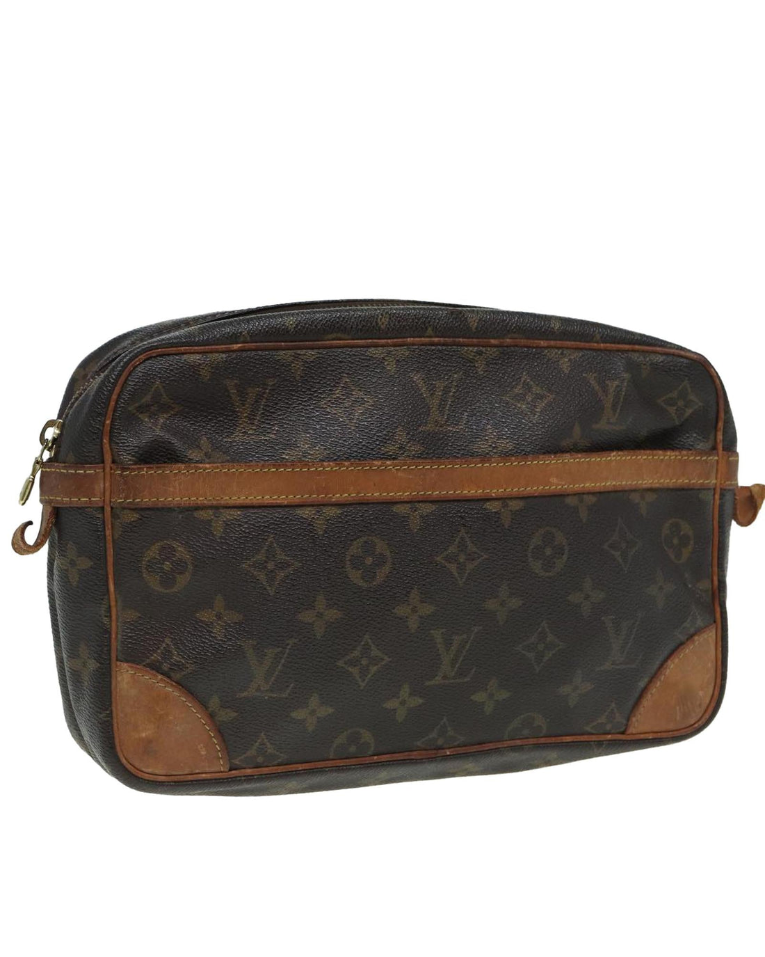 Monogram Canvas Clutch Bag with  Detailing - Handbags, Wallets & Cases