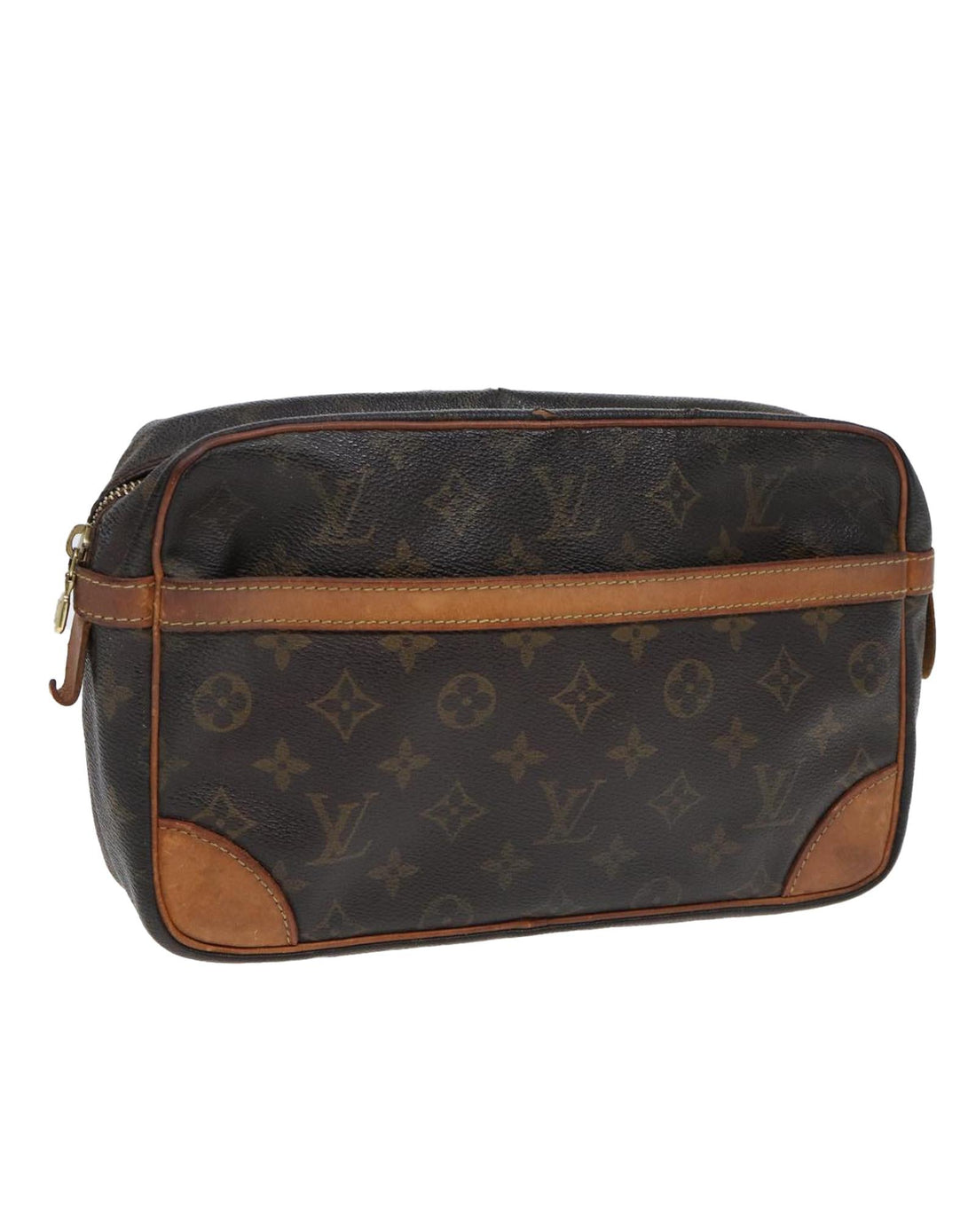 Monogram Compiegne 28 Clutch Bag with  LV Detailing - Handbags, Wallets & Cases