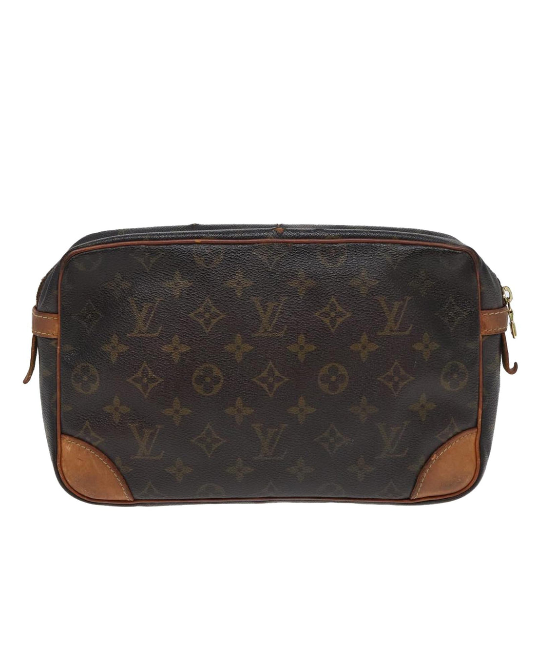 Monogram Compiegne 28 Clutch Bag with  LV Detailing - Handbags, Wallets & Cases