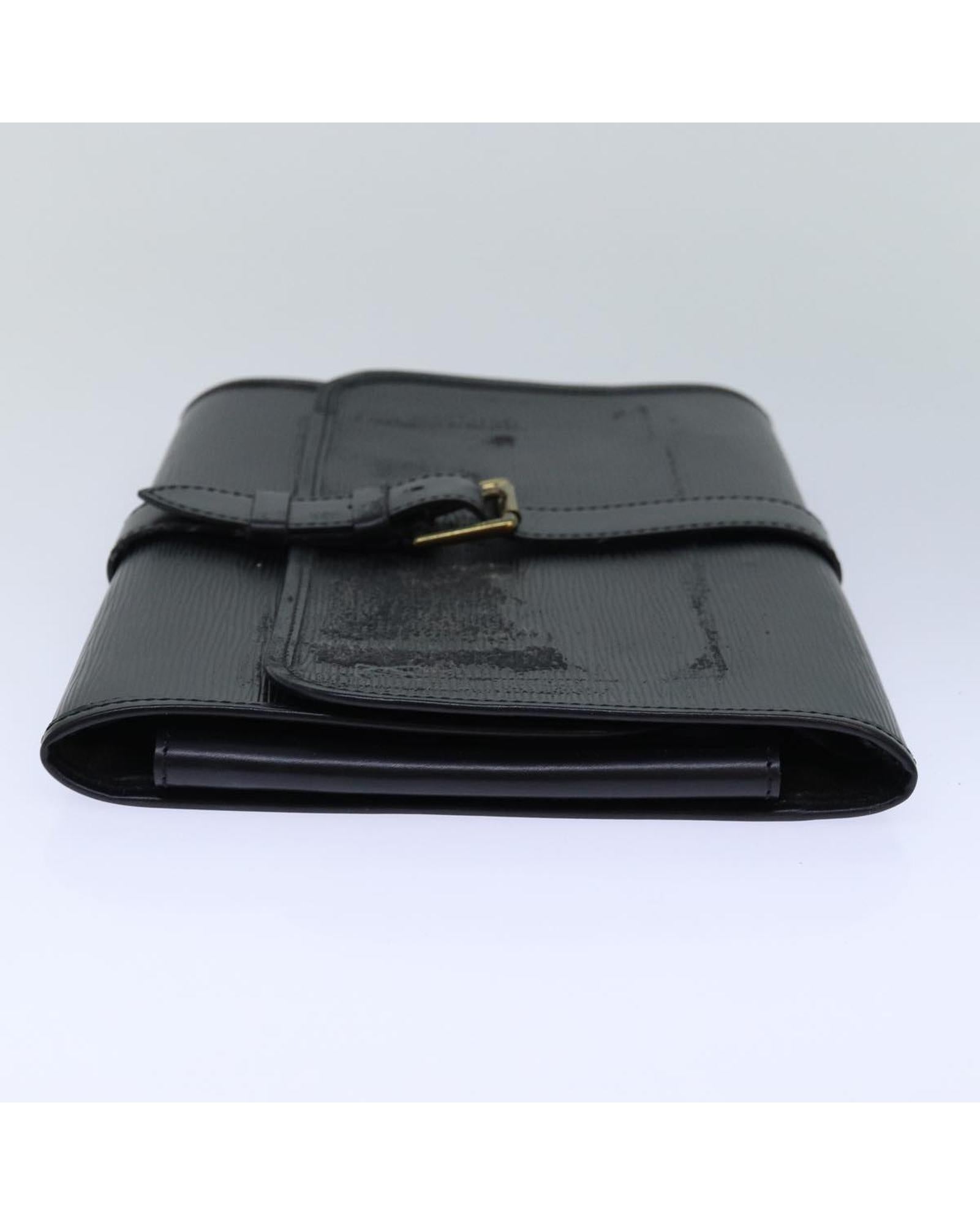 Epi Leather Clutch Bag with Surface Rubbing and Storage Smell - Handbags, Wallets & Cases - 4