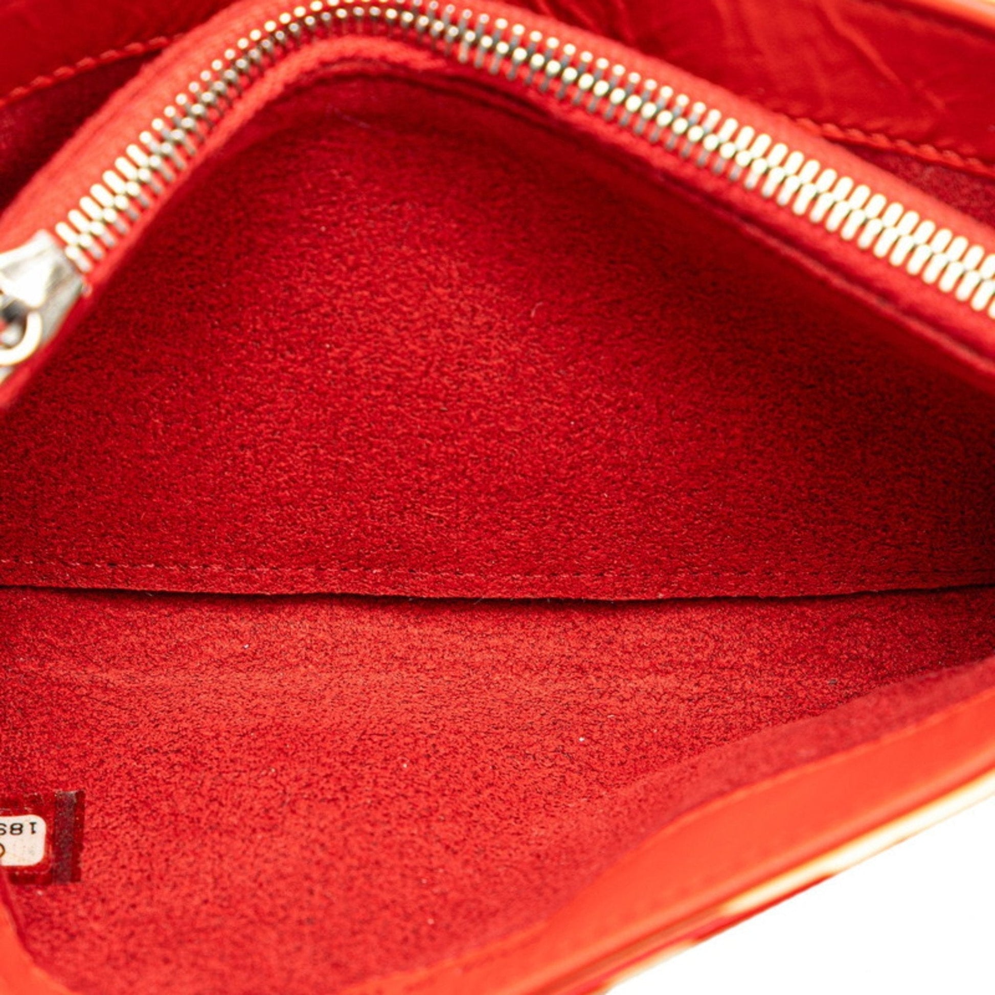Striped Clutch Patent Leather - Handbag & Wallet Accessories - 5