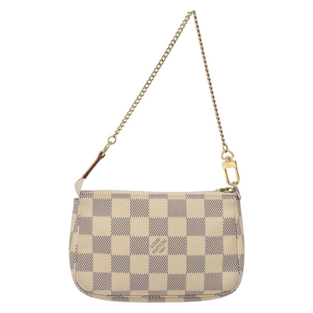 Louis Vuitton Pochette Accessoire White Canvas Clutch Bag (Pre-Owned) - Womens > Womens Handbags > Womens Clutches & Evening Bags