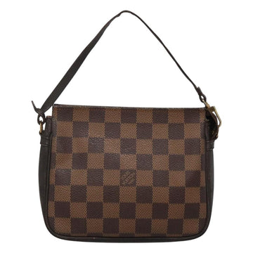 Louis Vuitton Trousse Makeup Brown Canvas Clutch Bag (Pre-Owned) - Womens > Womens Handbags > Womens Clutches & Evening Bags
