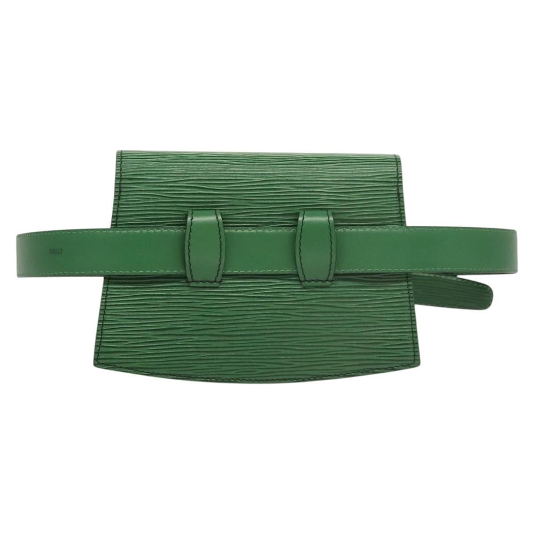 Louis Vuitton Tilsitt Green Leather Clutch Bag (Pre-Owned) - Womens > Womens Handbags > Womens Clutches & Evening Bags