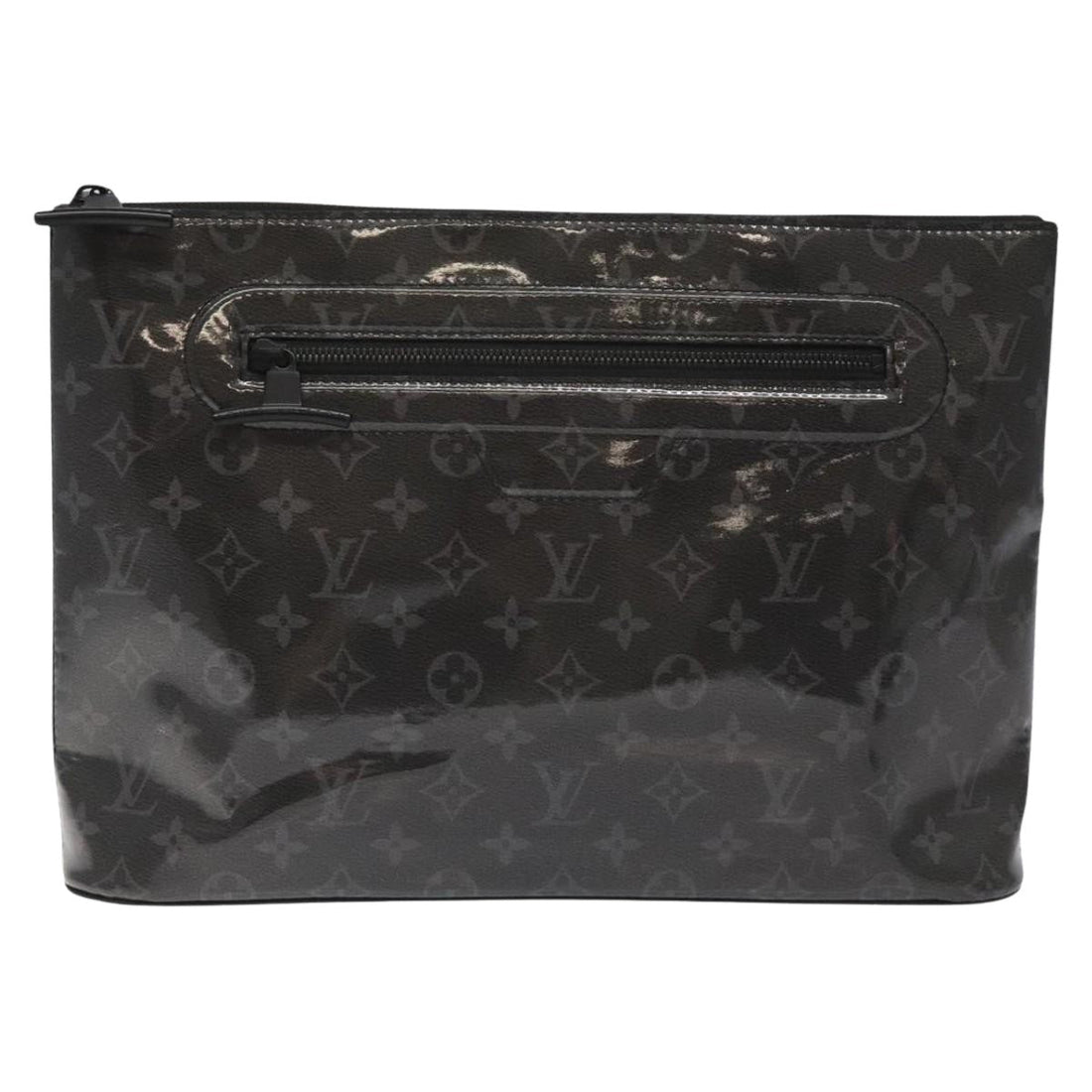 Louis Vuitton Pochette Cosmos Black Leather Clutch Bag (Pre-Owned) - Unisex > Unisex Accessories > Unisex Clutches