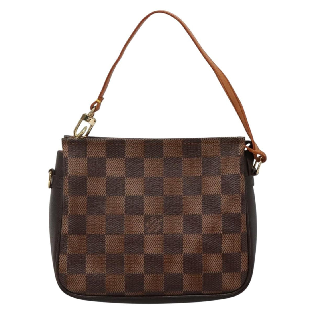 Louis Vuitton Trousse Makeup Brown Canvas Clutch Bag (Pre-Owned) - Womens > Womens Handbags > Womens Clutches & Evening Bags