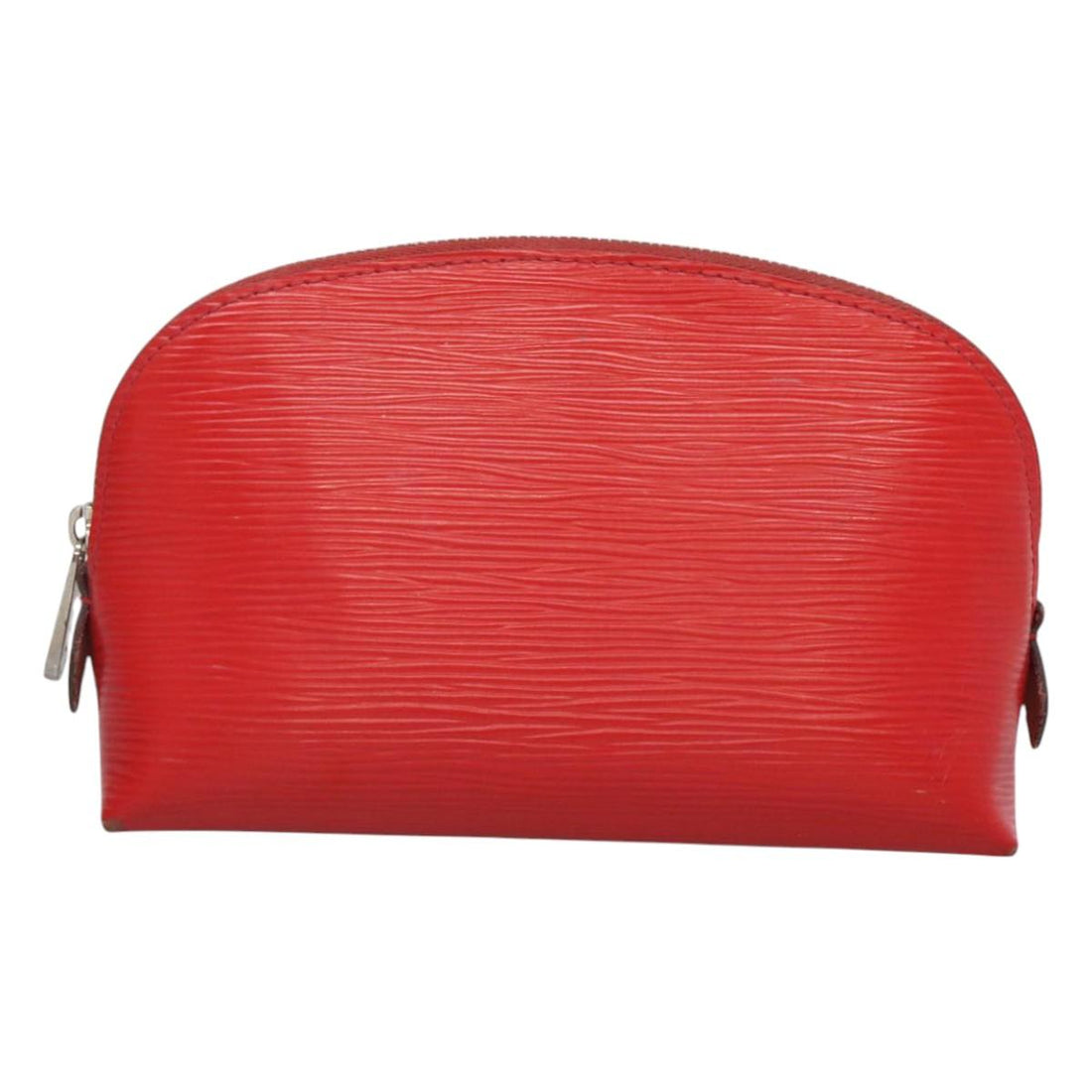 Louis Vuitton Cosmetic Pouch Red Leather Clutch Bag (Pre-Owned) - Womens > Womens Handbags > Womens Clutches & Evening Bags