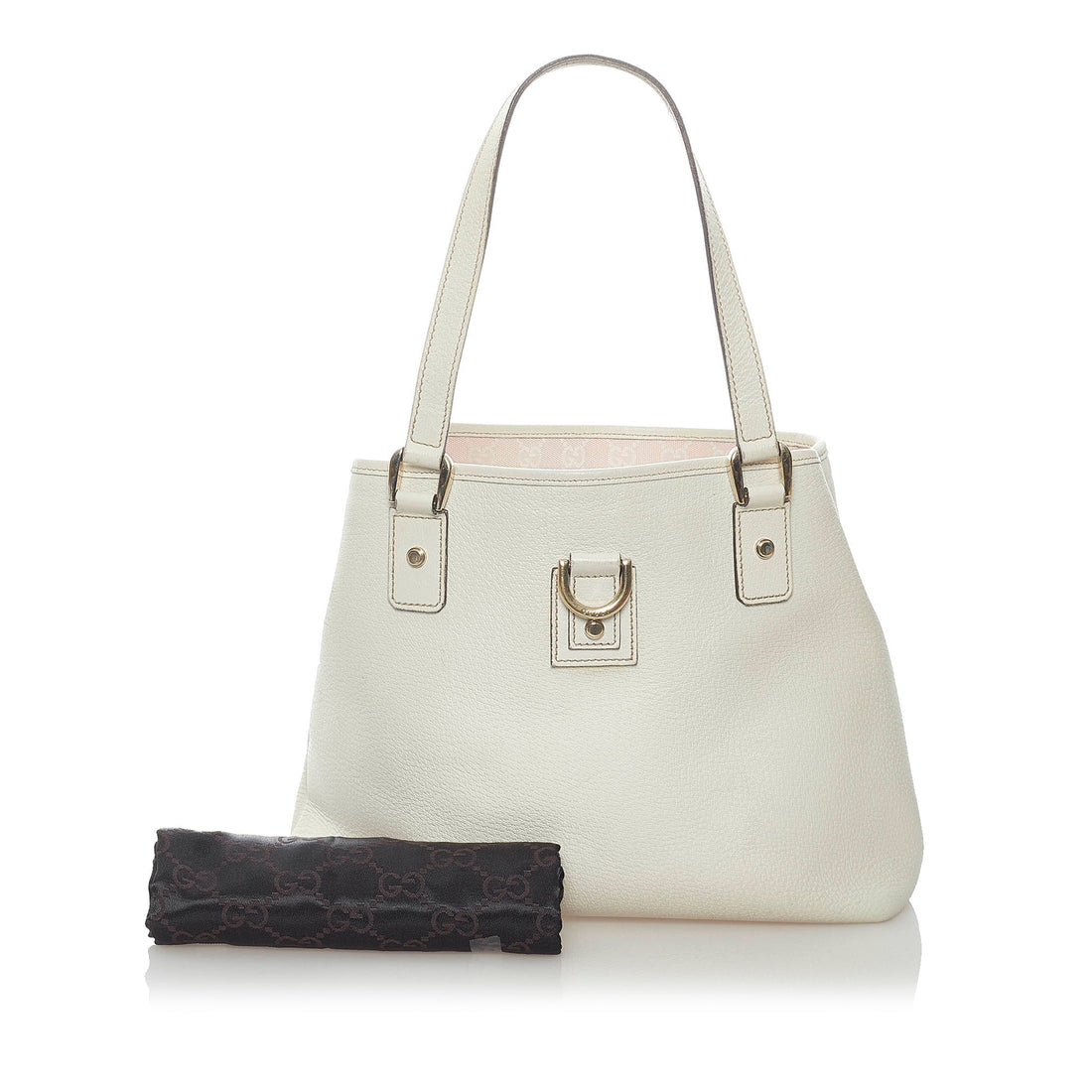 Gucci Small D-Ring Leather Tote Bag - Gucci