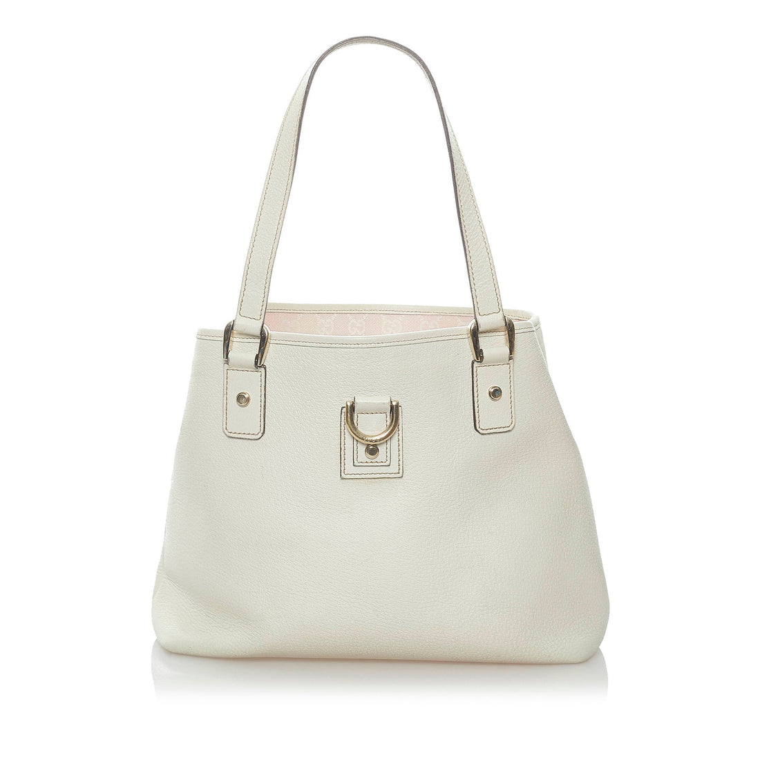 Gucci Small D-Ring Leather Tote Bag - Gucci