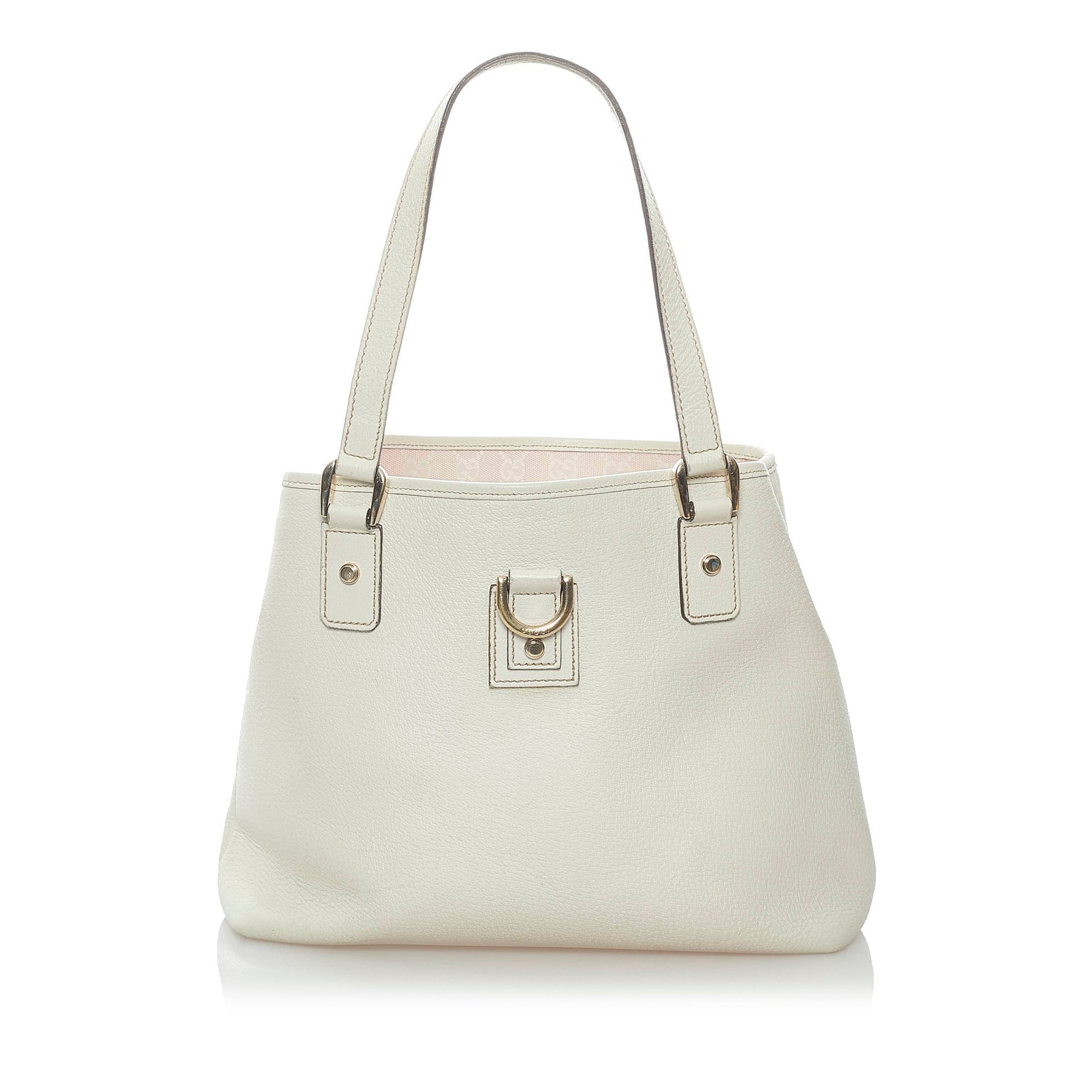 Gucci Small D-Ring Leather Tote Bag - Gucci