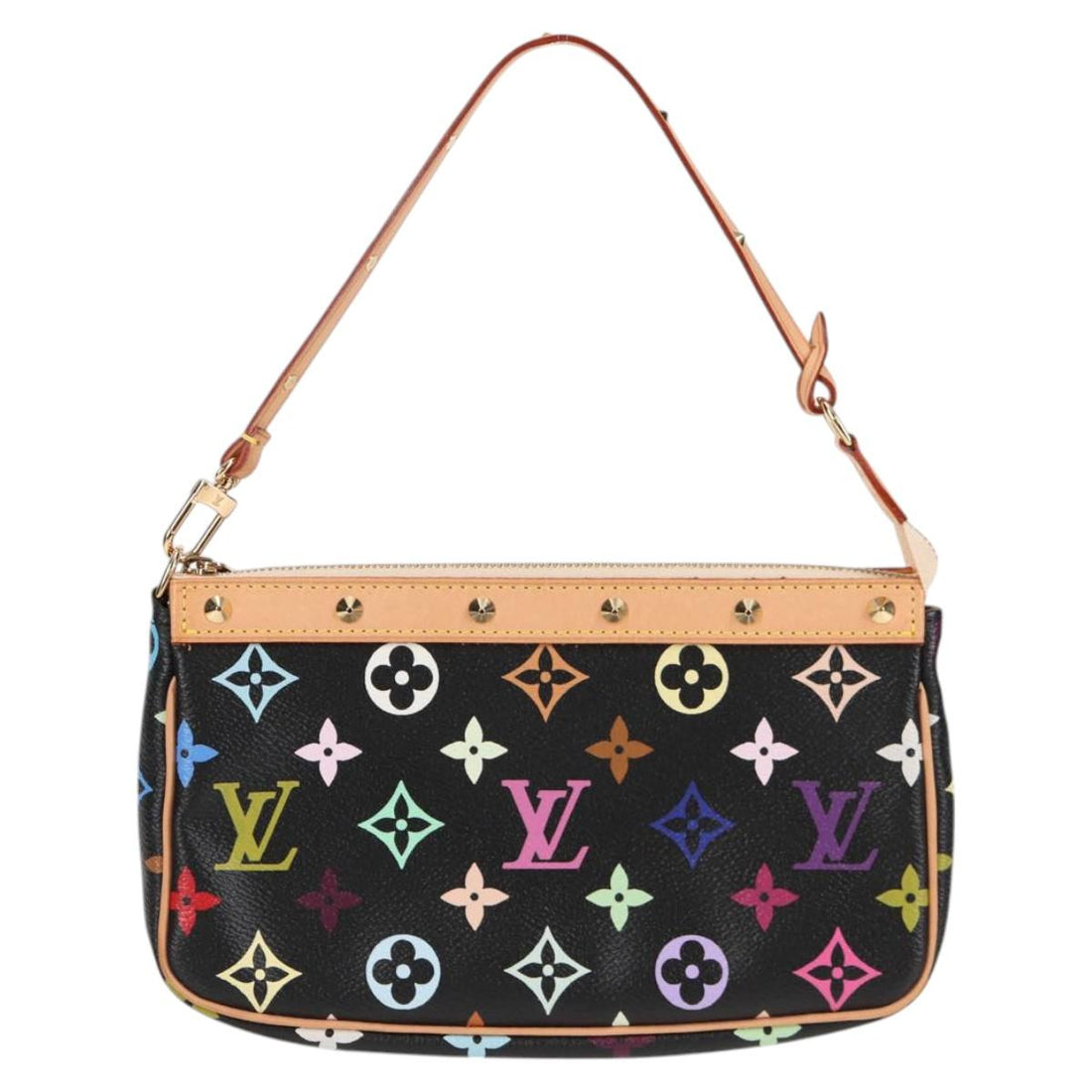 Louis Vuitton Pochette Accessoire Black Canvas Clutch Bag (Pre-Owned) - Womens > Womens Handbags > Womens Clutches & Evening Bags