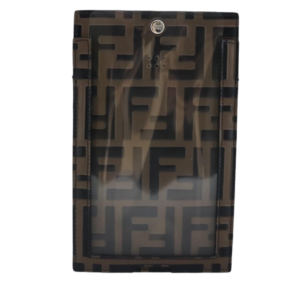 Fendi Zucca Brown Canvas Clutch Bag () - Handbags, Wallets & Cases