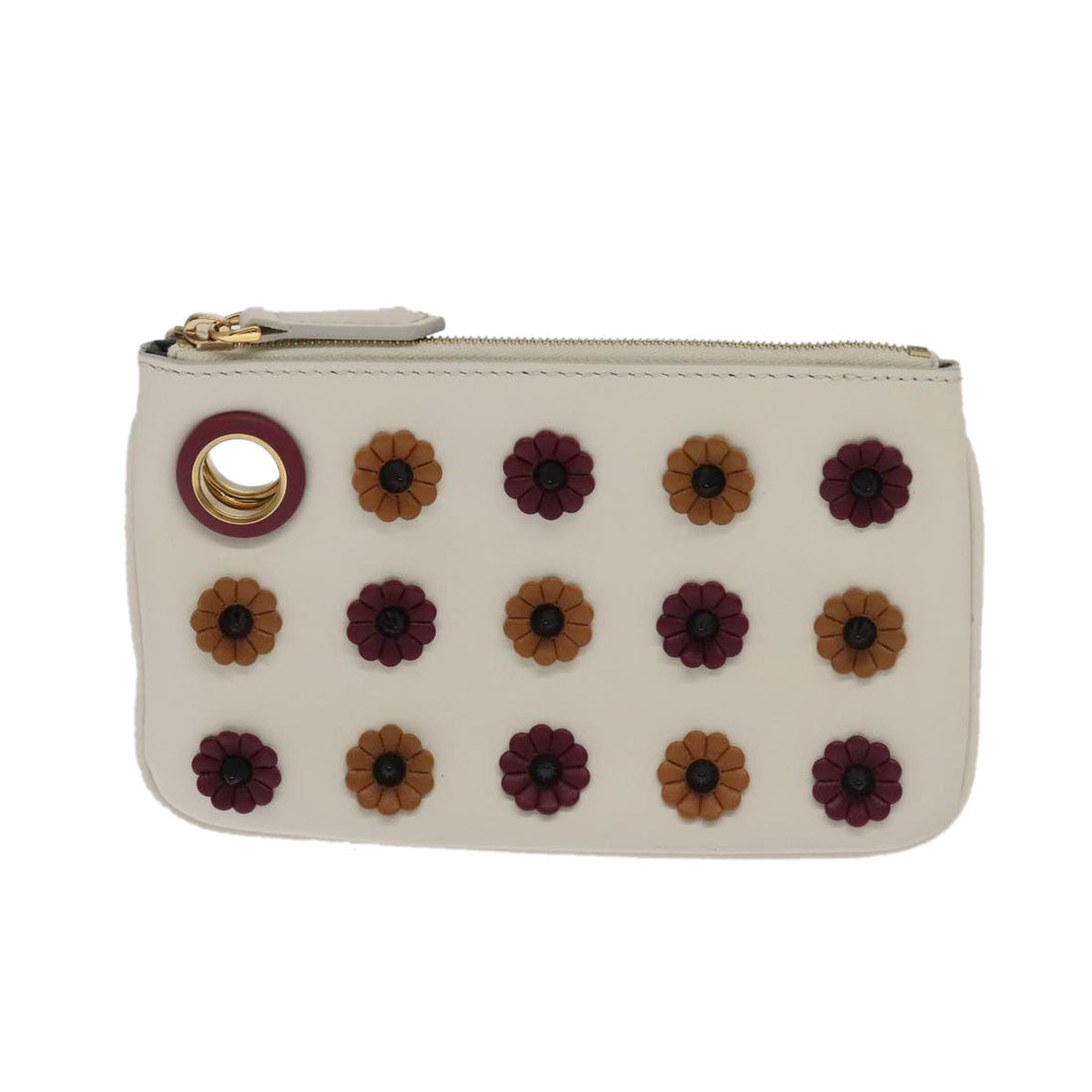 Fendi Triplet Multicolour Leather Clutch Bag () - Handbags, Wallets & Cases