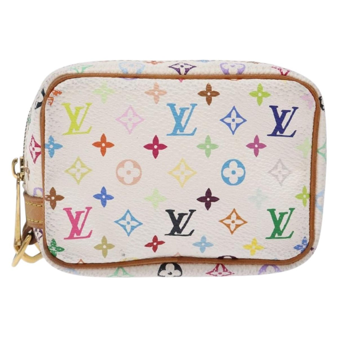 Louis Vuitton Wapity White Canvas Clutch Bag (Pre-Owned) - Womens > Womens Handbags > Womens Clutches & Evening Bags