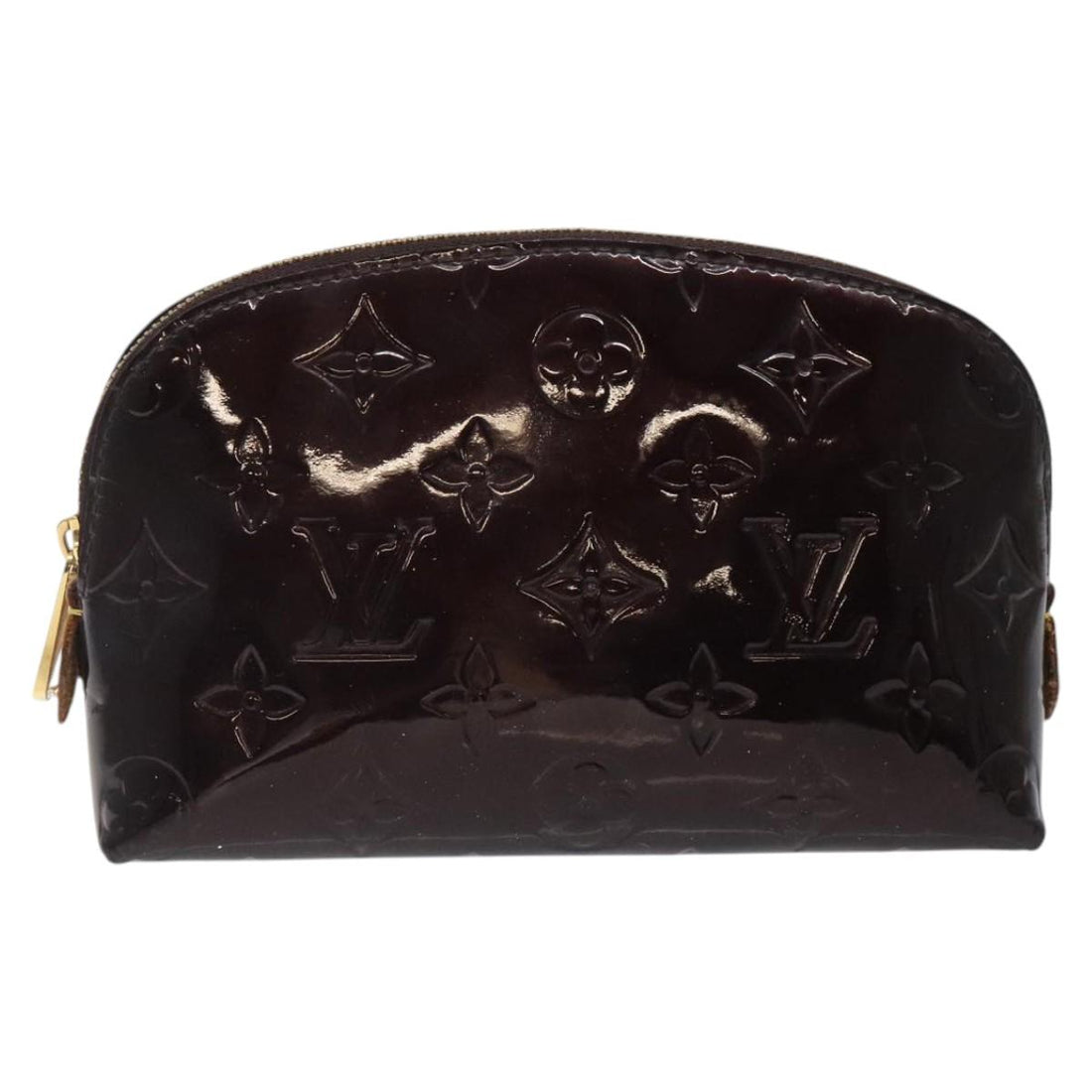 Louis Vuitton Cosmetic Pouch Burgundy Patent Leather Clutch Bag (Pre-Owned) - Womens > Womens Handbags > Womens Clutches & Evening Bags