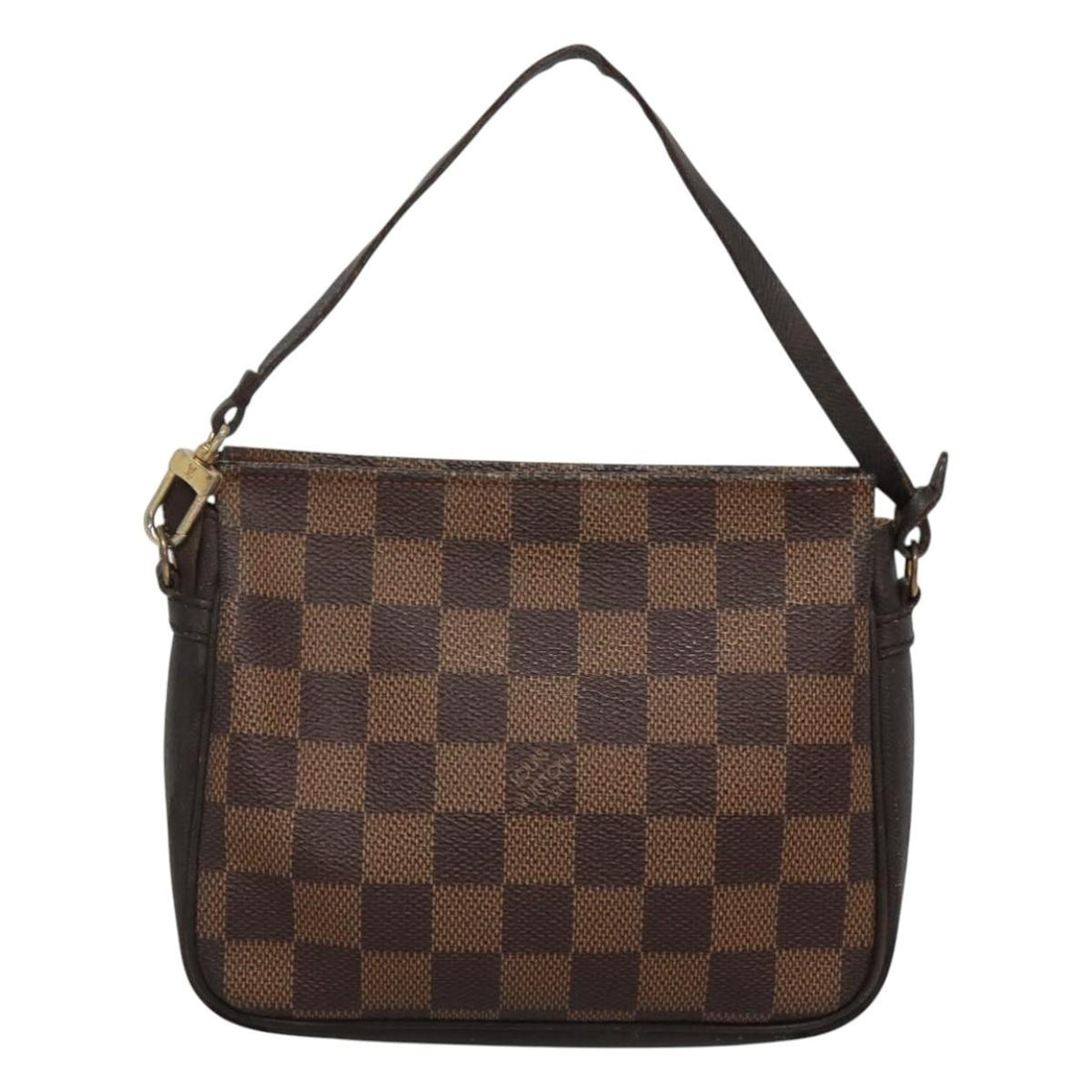 Louis Vuitton Trousse Makeup Brown Canvas Clutch Bag (Pre-Owned) - Womens > Womens Handbags > Womens Clutches & Evening Bags