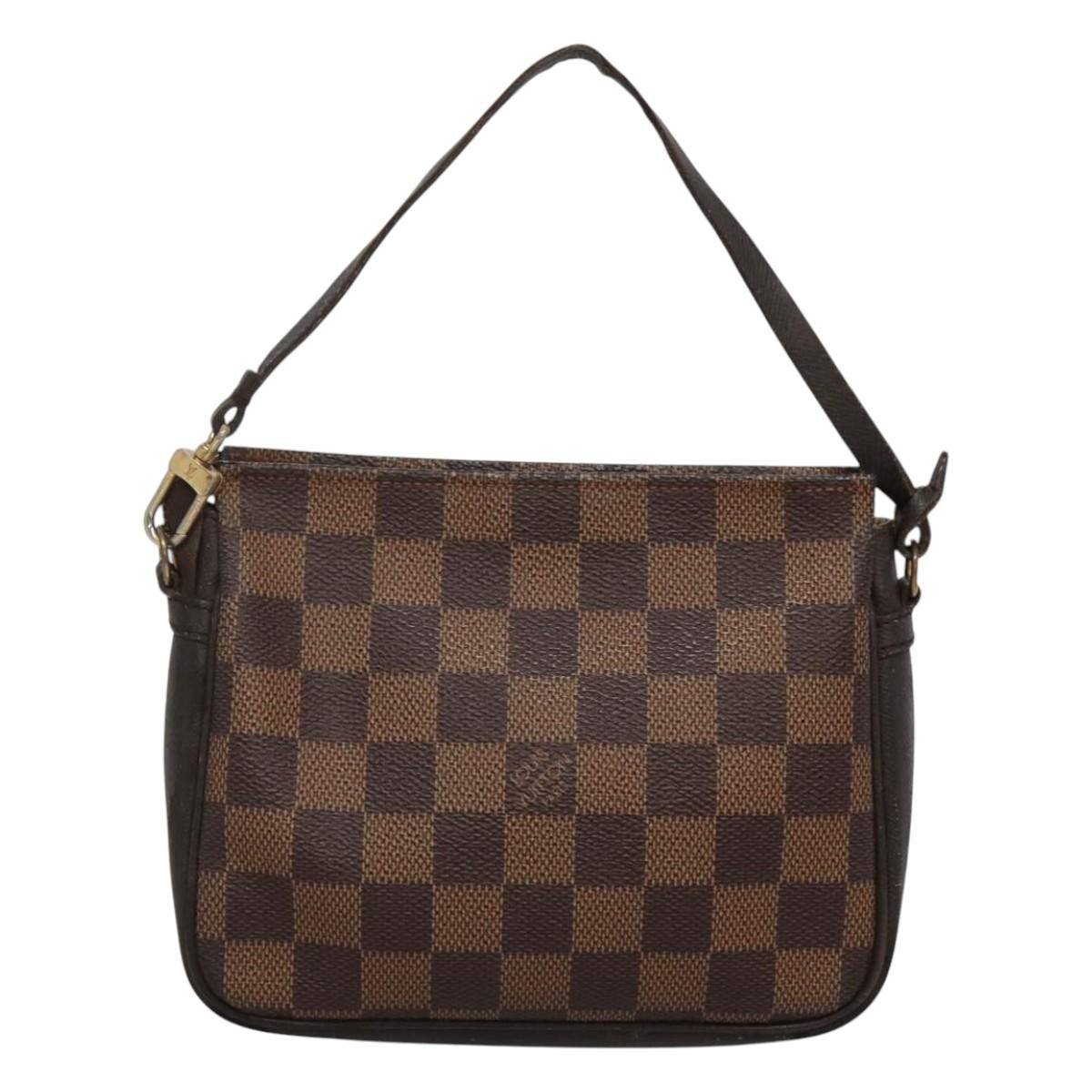 Louis Vuitton Trousse Makeup Brown Canvas Clutch Bag (Pre-Owned) - Womens > Womens Handbags > Womens Clutches & Evening Bags - 2