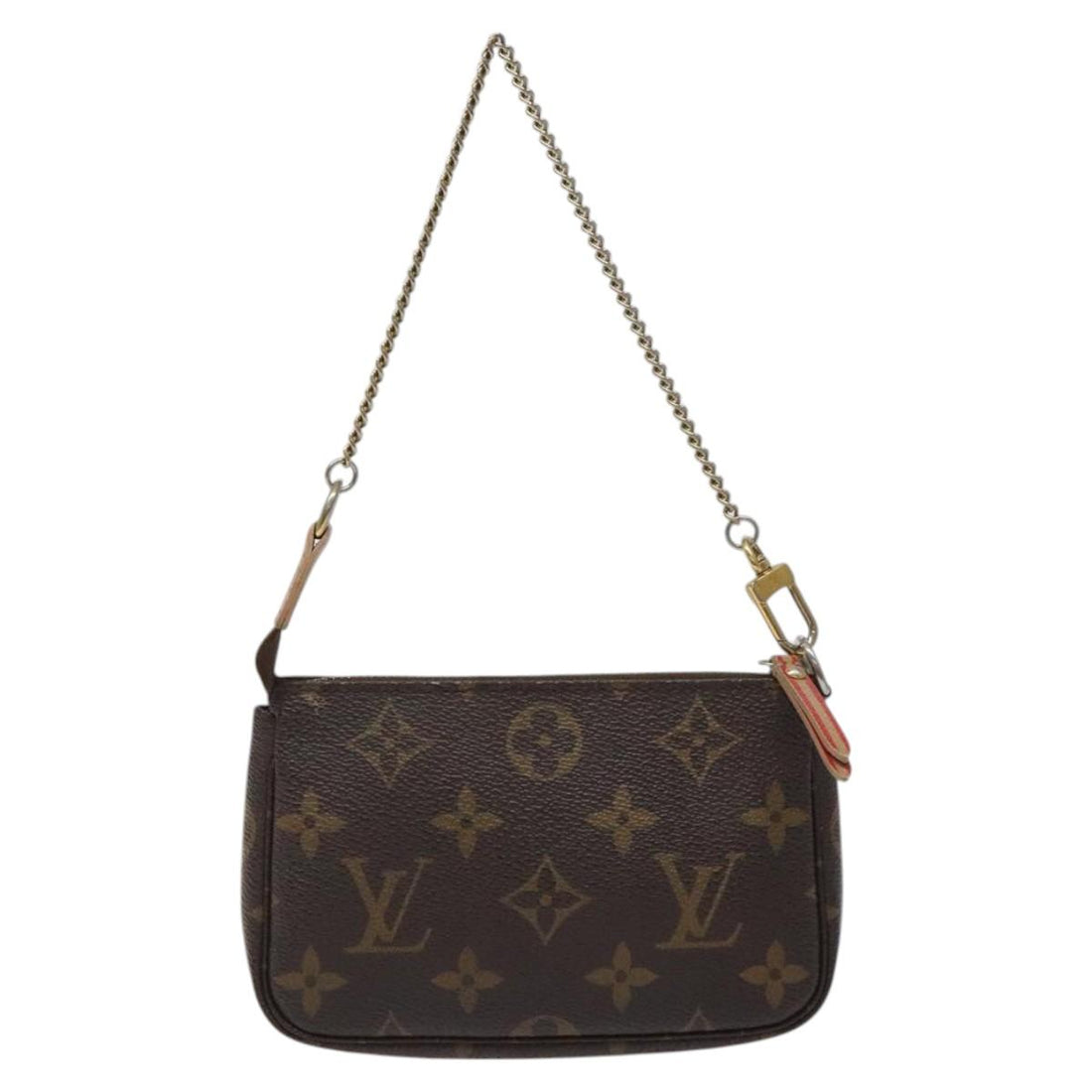 Louis Vuitton Mini Pochette Accessoires Brown Canvas Clutch Bag (Pre-Owned) - Womens > Womens Handbags > Womens Clutches & Evening Bags