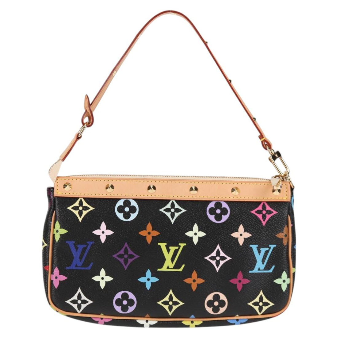 Louis Vuitton Pochette Accessoire Black Canvas Clutch Bag (Pre-Owned) - Womens > Womens Handbags > Womens Clutches & Evening Bags