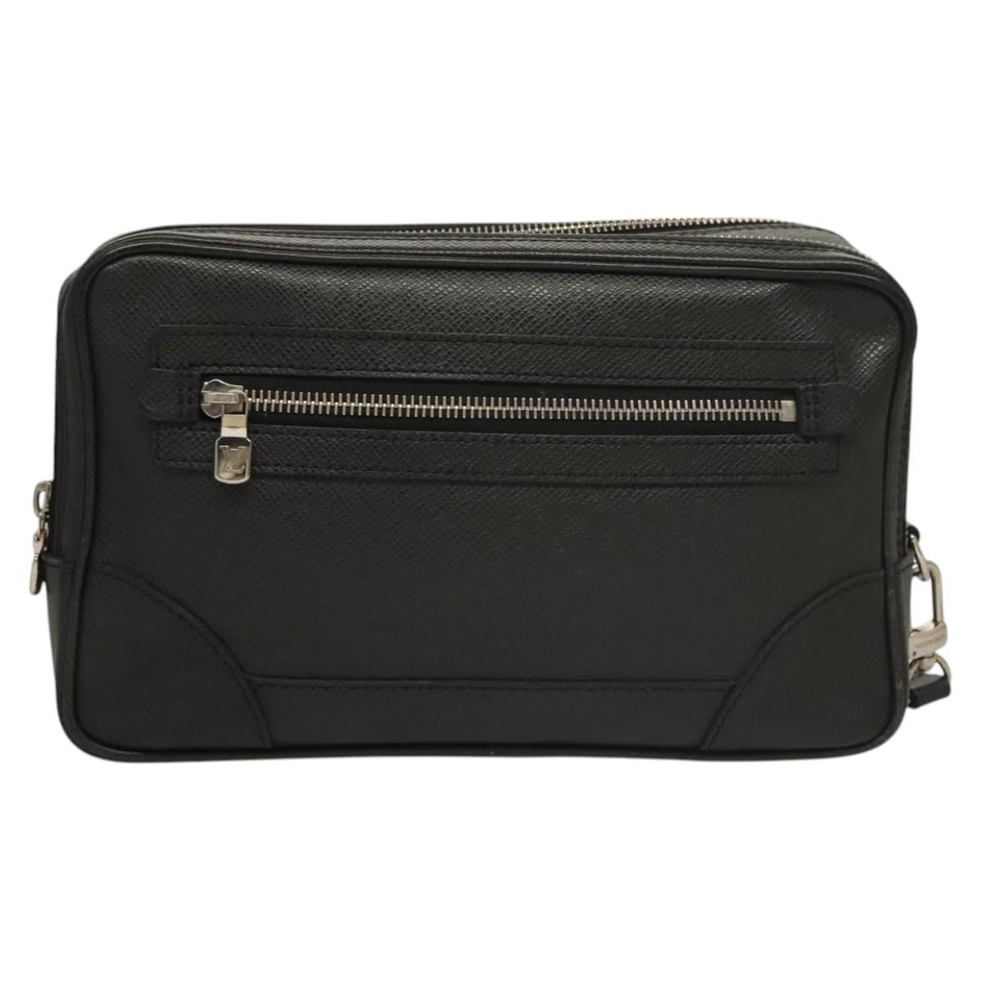 Louis Vuitton Pavel Black Leather Clutch Bag (Pre-Owned) - Unisex > Unisex Accessories > Unisex Clutches