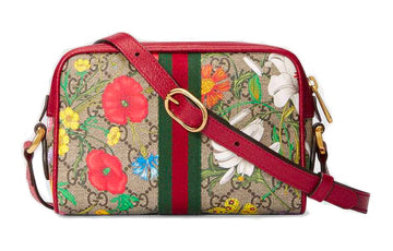 (WMNS) GUCCI Ophidia SeriesGG floral Clutch Single Shoulder Bag mini 517350-92YBC-8722 - Shoulder Bags
