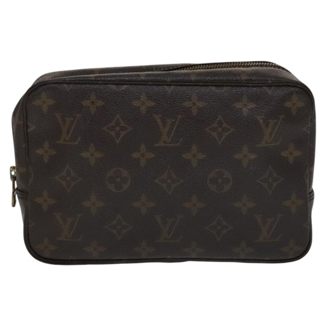 Louis Vuitton Trousse De Toilette Brown Canvas Clutch Bag (Pre-Owned) - Womens > Womens Handbags > Womens Clutches & Evening Bags
