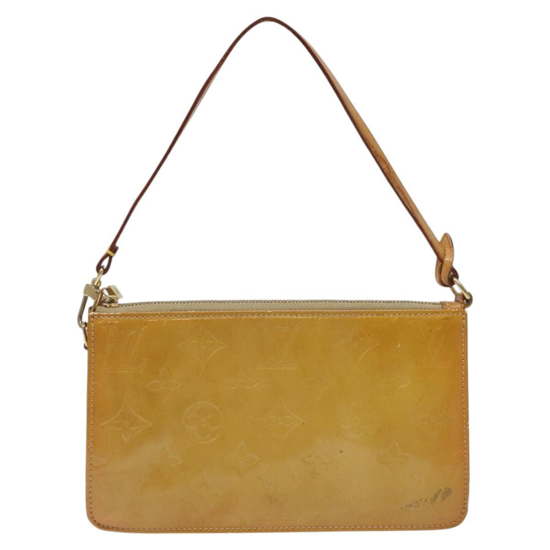 Louis Vuitton Lexington Beige Patent Leather Clutch Bag (Pre-Owned) - Womens > Womens Handbags > Womens Clutches & Evening Bags