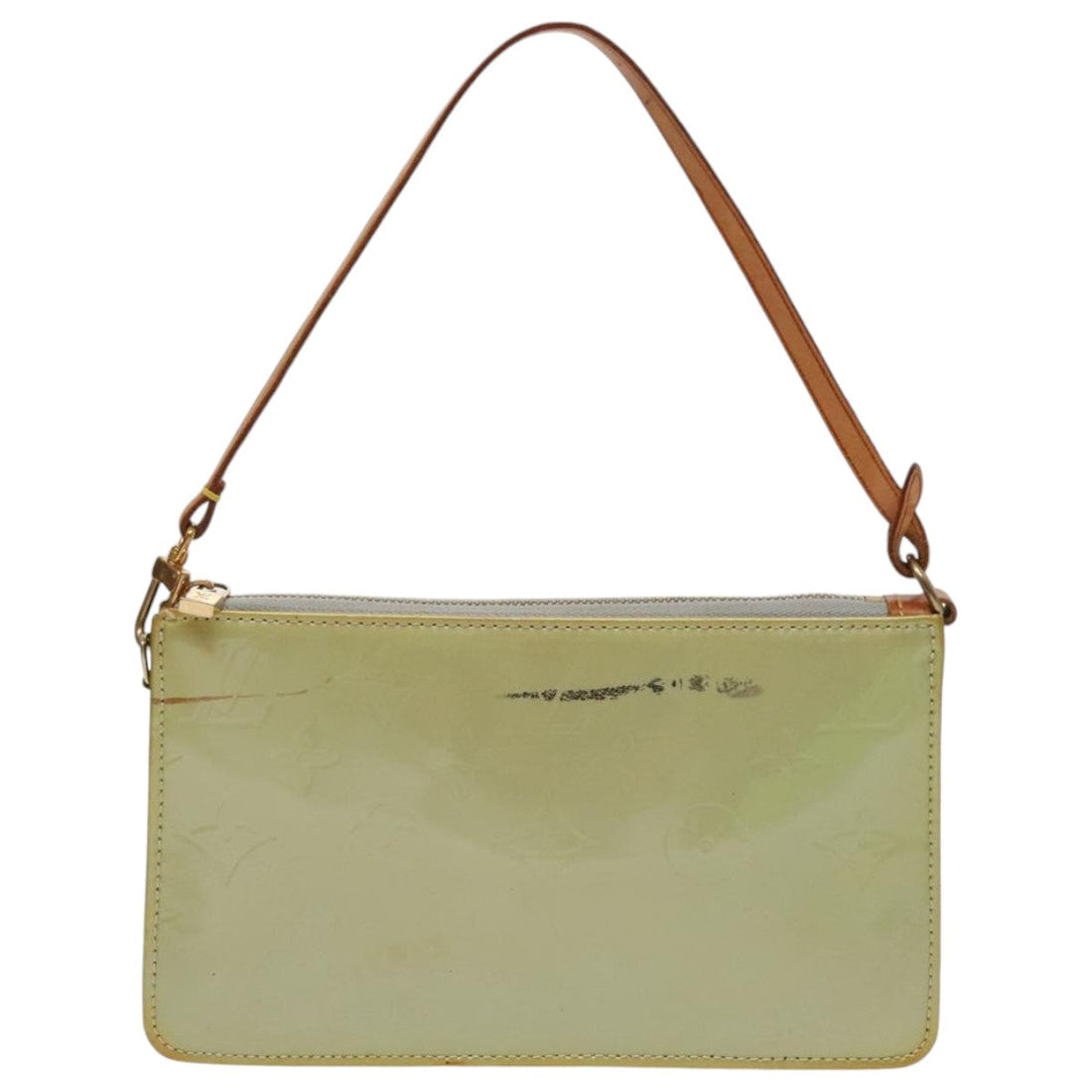 Louis Vuitton Lexington Grey Patent Leather Clutch Bag (Pre-Owned) - Womens > Womens Handbags > Womens Clutches & Evening Bags