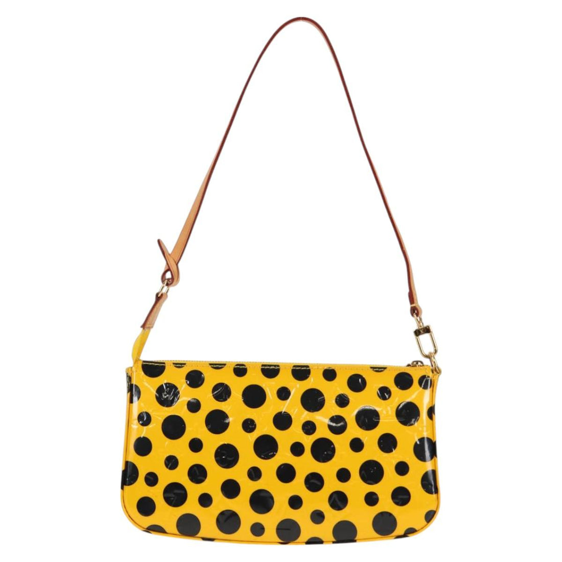 Louis Vuitton Pochette Accessoire Yellow Patent Leather Clutch Bag (Pre-Owned) - Womens > Womens Handbags > Womens Clutches & Evening Bags