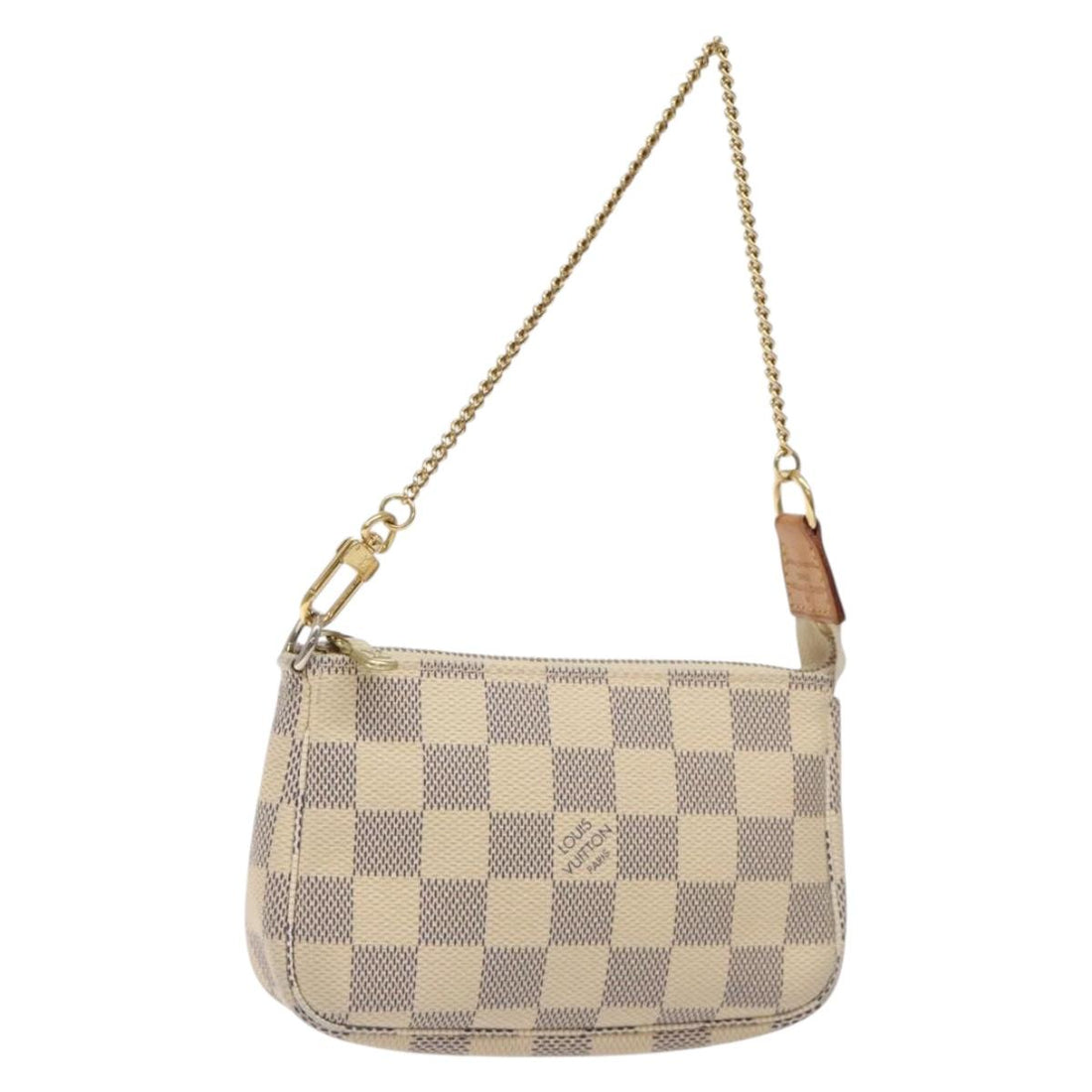 Louis Vuitton Pochette Accessoire White Canvas Clutch Bag (Pre-Owned) - Womens > Womens Handbags > Womens Clutches & Evening Bags