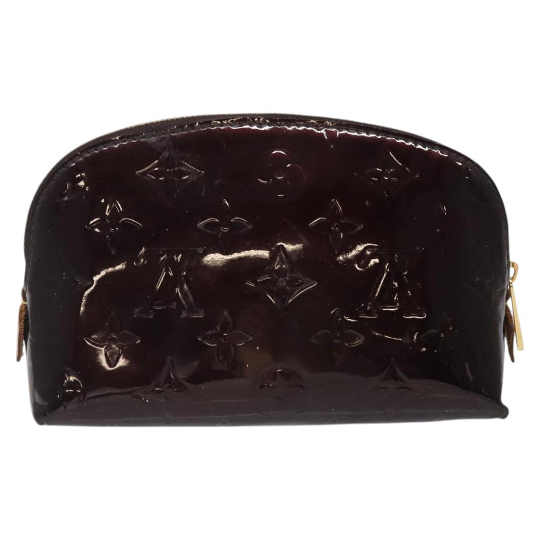 Louis Vuitton Cosmetic Pouch Burgundy Patent Leather Clutch Bag (Pre-Owned) - Womens > Womens Handbags > Womens Clutches & Evening Bags