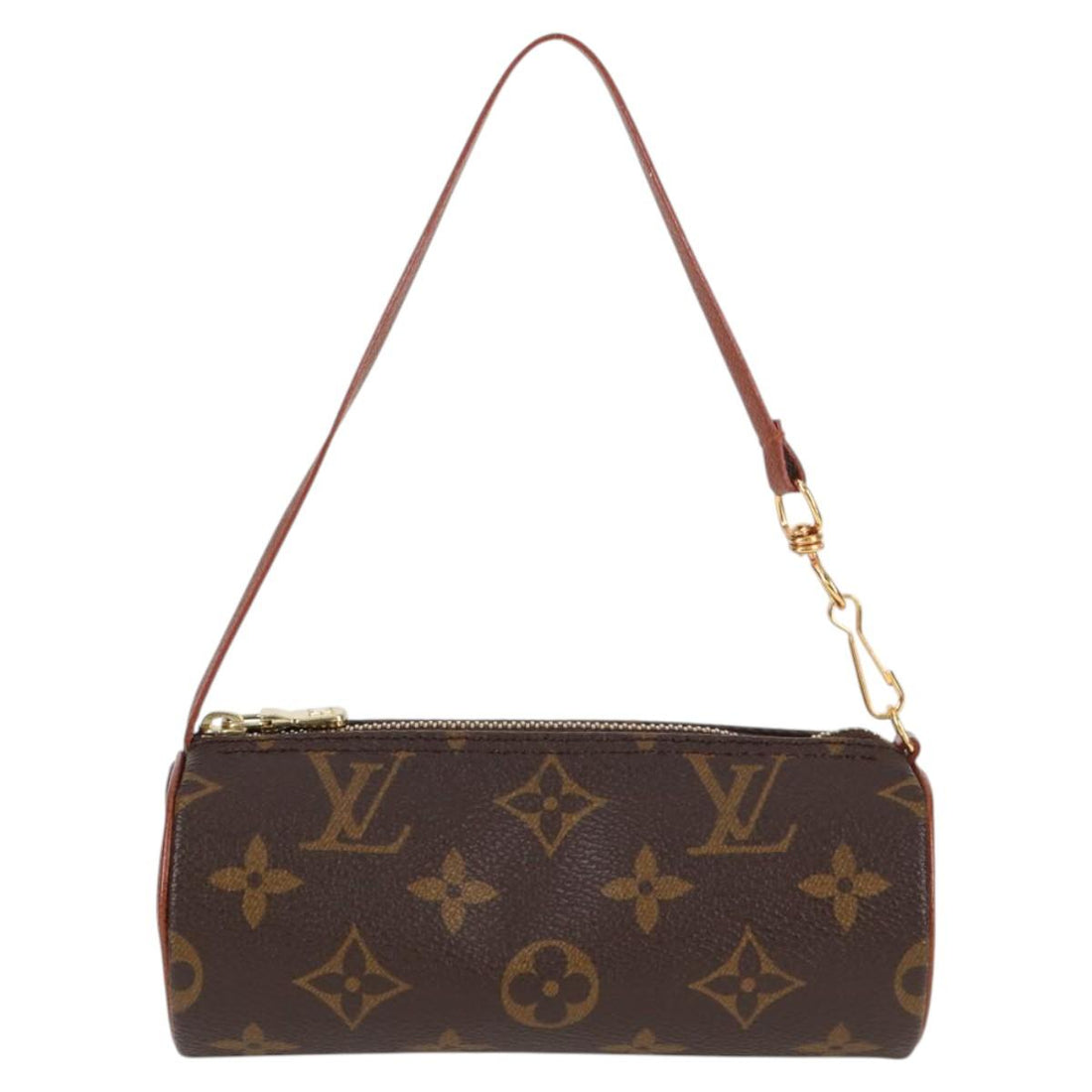 Louis Vuitton Papillon Brown Canvas Clutch Bag (Pre-Owned) - Womens > Womens Handbags > Womens Clutches & Evening Bags
