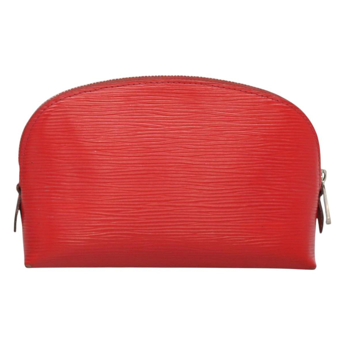Louis Vuitton Cosmetic Pouch Red Leather Clutch Bag (Pre-Owned) - Womens > Womens Handbags > Womens Clutches & Evening Bags